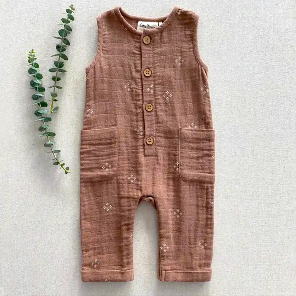 Tank Long Romper- Diamonds